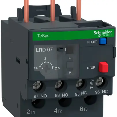 Relè termico LRD07 1.6…2.5A TeSys 