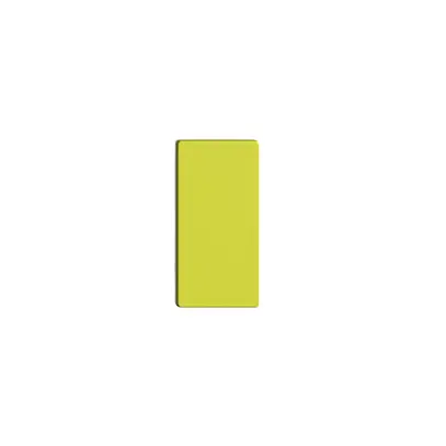 Poussoir 1/2 ENC horiz. Edue Wiser sans symbole lemon 