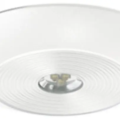 Downlight LED INC LEDVALUX S, 4.2W, 340lm, 840, on/off, blanc (RAL 9016) 