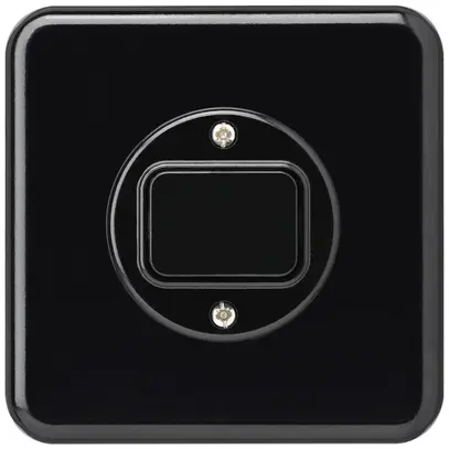 Interrupteur ENC basico 6/1L noir 