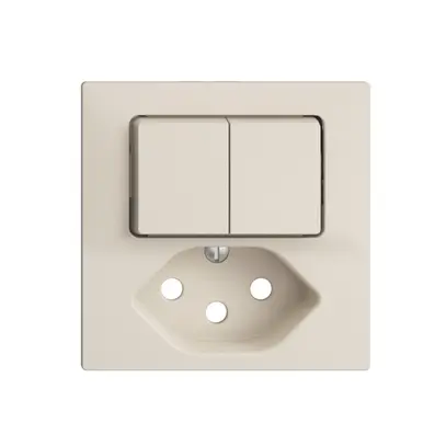 Kit frontale EDIZIOdue crema, 60×60mm T13 