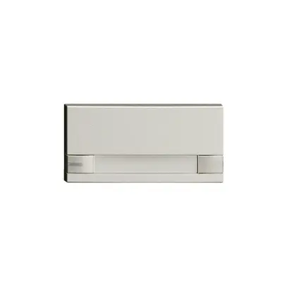 Touche 1/2 KNX/électron.a.LED+ pap.EDIZIOdue comm.2×gris clair 