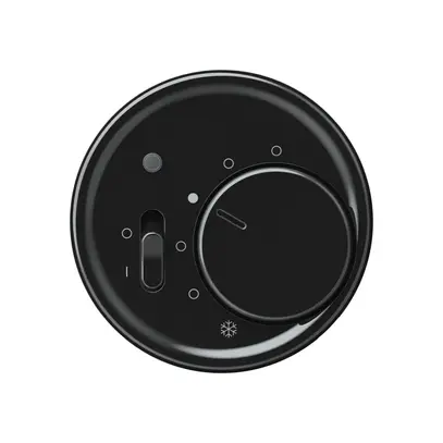 Termostato ambiente origin con interruttore 230VAC 5…30°C 10A nero 