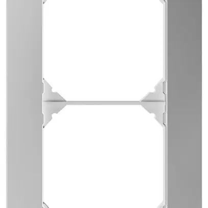 En-tête ENC EDIZIO.liv prestige SNAPFIX® 4×1 274×94mm acier chromé poli 
