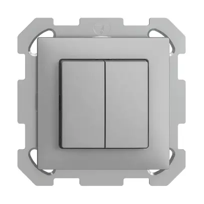 Interruttore INC EDIZIOdue 1/3+3/1P silver 