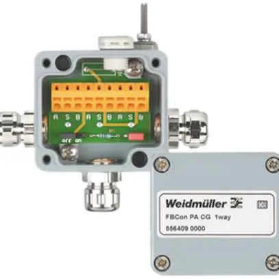 Distributore standard Weidmüller Profibus FBCon PA CG 1 volta IP66 