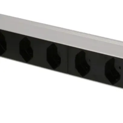 Presa multipla PDU 19" MH maxCONNECT 8×T13 1UA Td 3×1.5mm² 3m alu/nero 