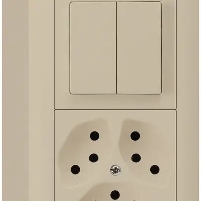 Combinazione AP I-I 1/1L+3×T13 beige kallysto 