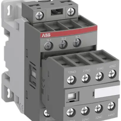 Contacteur ABB AF09-30-22-11 3P 25A/9A (AC-1/AC-3) +2F/2O 24…60VUC à vis 