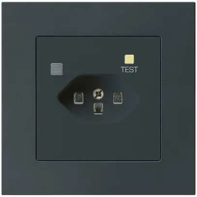 Presa INC KPR T23 FI 30mA nero 