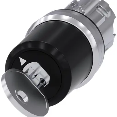 Interrupteur à clé Siemens SIRIUS ACT CES O-I (O/I) métal brillant 