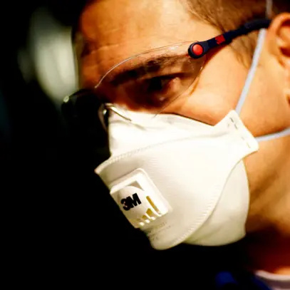 Maschera di protezione 3M Aura 9322+ classe FFP2 NR D 