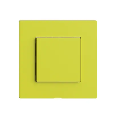 Commande pour interrupteur 1K/1T Edue Wiser lemon 
