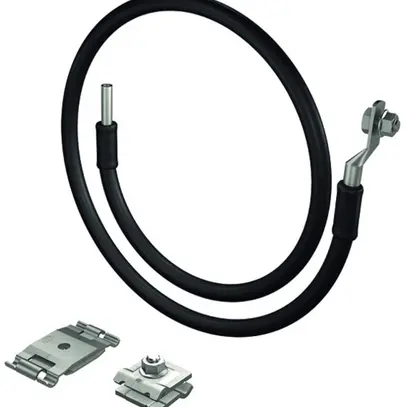 Kit de connection câble Flury FL 15, acier inoxydable A2, pour câble Ø6…8mm 