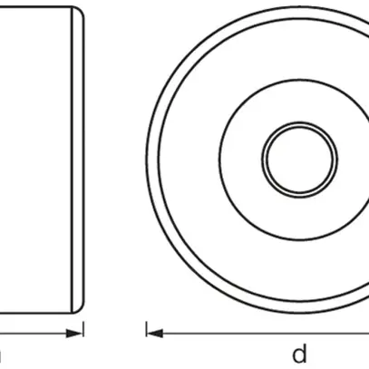 Torcia LED LDV DOT-it TOUCH High, bianco 