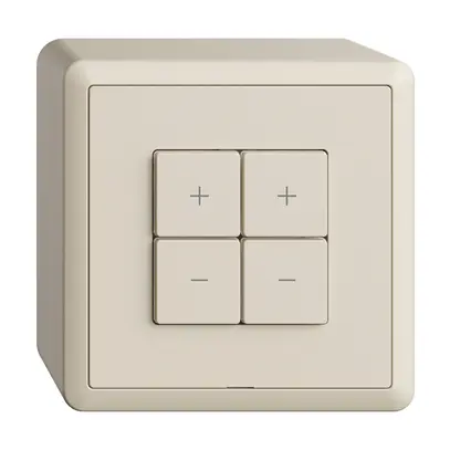 Dimmer Uni-LED AP 2K/4T Edue Wiser crema 