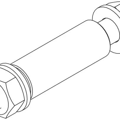 Garniture de fixation Lanz M10×65mm avec de d'ec. zing. 