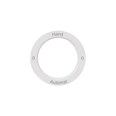 Disque indicateur NEVO, p.interrupteur rotatif, 0-Hand-0-Automat, blanc 