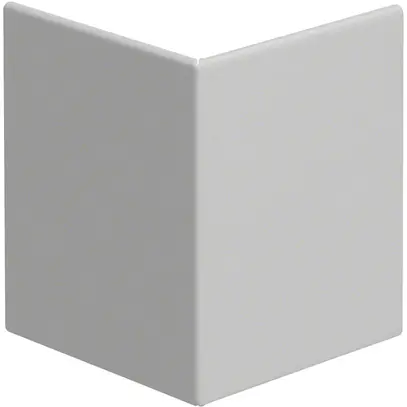 Blenda per angolo esterno 80mm grigio chiaro 