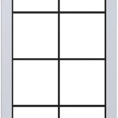 Abdeckrahmen SIDUS 4×2 Aluminium 