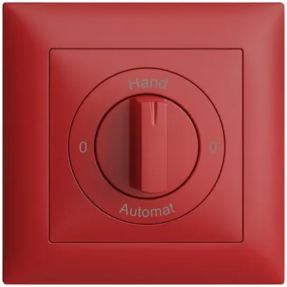 Kit frontal 0-Hand-0-Automat EDIZIOdue 88×88mm berry 