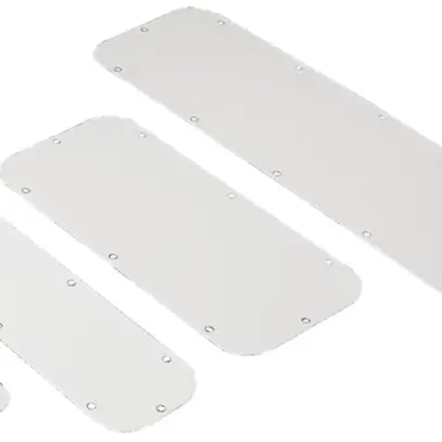 Metallflanschplatte IN Rittal gr.5 534×149mm geschlossen 