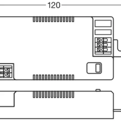 Alimentazione LED LEDVANCE SURFACE FLAT 18…19W 60V 270…450mA ON/OFF 