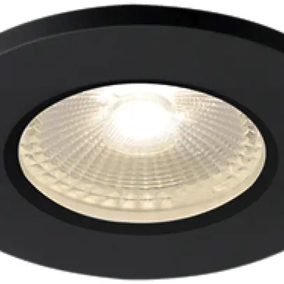 Plafoniera LED INS KAMUELA ECO, 6.5W 230V 3000K 400lm regolabile 38° IP65 nero 