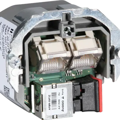Prise Gbit FOP encastrable 2xRJ45 