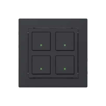 Senseur/actionneur de commutation 2/2×SIDUS free@home wireless, anthracite 