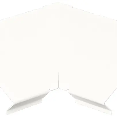 Couvercle pour angle plat up/down tehalit EK 115110, blanc trafic 