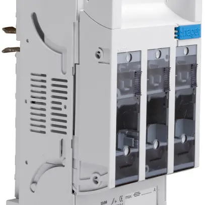 Sezionatore HPC Hager DIN00 690VAC 160A guida 40mm morsetto a staffa 