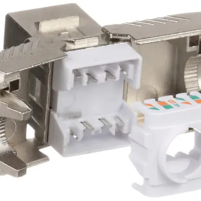 Module de raccordement Panduit Keystone RJ45 cat.6A blindé 