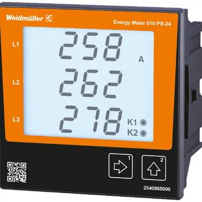 Contatore di energia Weidmüller ENERGY METER 610-PB-24 