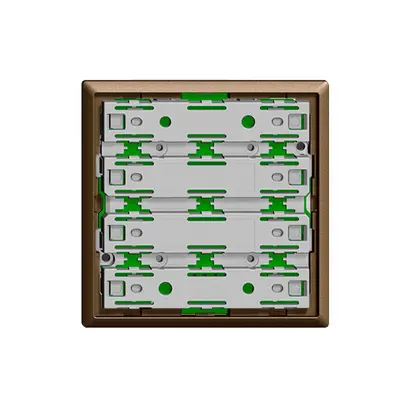 Unité fonctionnelle KNX RGB 1…8× EDIZIOdue coffee a.LED, a.sonde d.température 