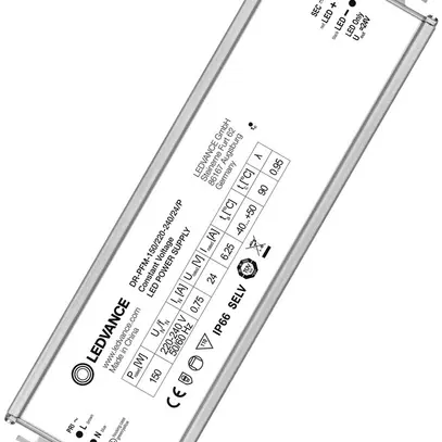 Convertisseur LED LDV PERFORMANCE, 24V 150W 219×63×38mm IP66 