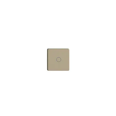 Poussoir 1/4 ENC Edue Wiser symbole O (hors) sand 