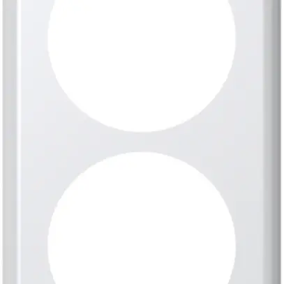 Placca di copertura Al I-I 2×58 ABB incol. 