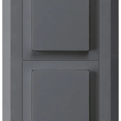 Combinazione INC I-I 3/1P+3/1P antracite kallysto.line 