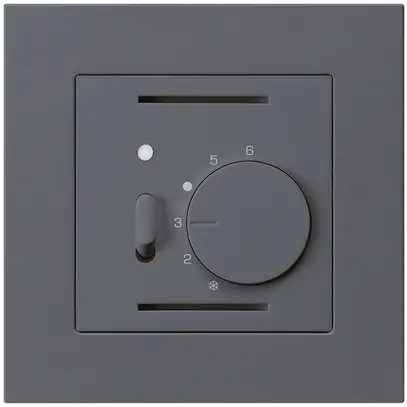 Termostato ambiente INC kallysto.pro antracite con interruttore 