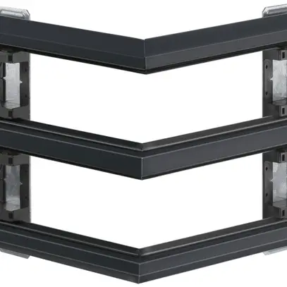 Angolo esterno Hager multiplo per BKIS 12.5mm nero 
