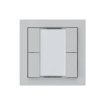 Poussoir ENC kallysto A KNX 4× s/e-link gris clair 