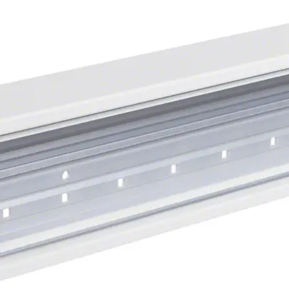 Canal d'allège tehalit BRA 100×65×2000mm aluminium blanc trafic 