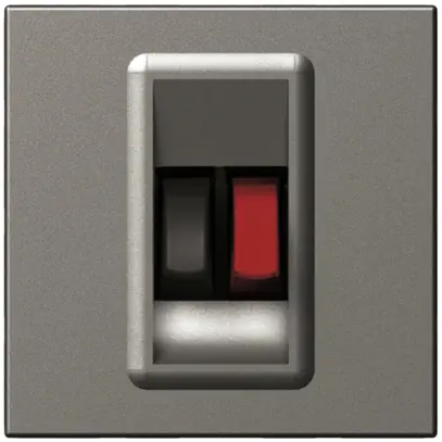 Prise haut-parleur INC MOS magnésium simple 2 modules 