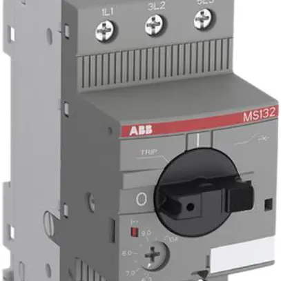 Salvamotore ABB MS132, 5.5kW AC-3, 8…12A, a vite 
