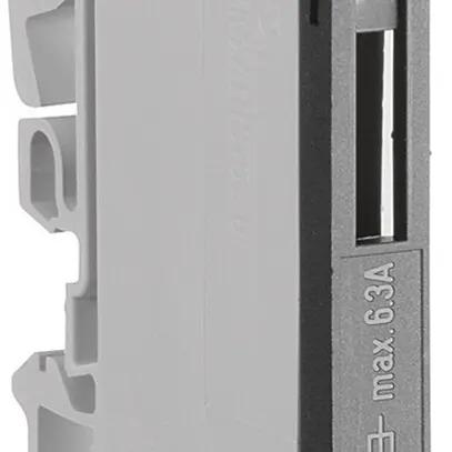 Borne fusible Hager 4mm², pour 5×30mm, à vis 