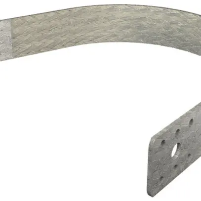 Flexibler Verbinder Flury AV 80 flach, Material Cu-Sn, L=300mm, Band=30×2mm 