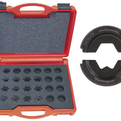 Jeu de matrices de sertissage Intercable MISET-CK, forme en W, 6…300mm² 