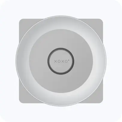Lampada da tavolo a batteria X8 by xoxo, 3W, 2700K, argento 