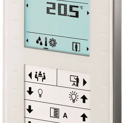 Appareil de commande KNX AP Siemens QMX3.P37, blanc 